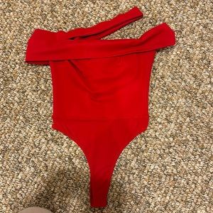 Superdown Red Bodysuit XS